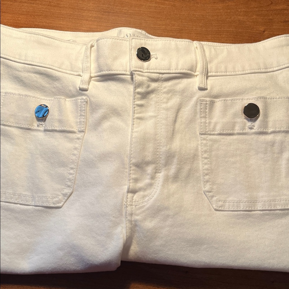 White House Back Market - Patch Pocket High-Rise Slim Jean - Size 10 - Picture 9 of 9